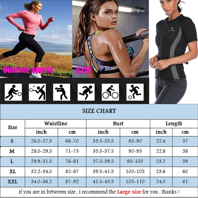 LANFEI Hot Neoprene Sweat Body Shaper Running T-shirt Womens Fitness Weight Loss Top Workout Waist Trainer Slimming Sport Shirts 6