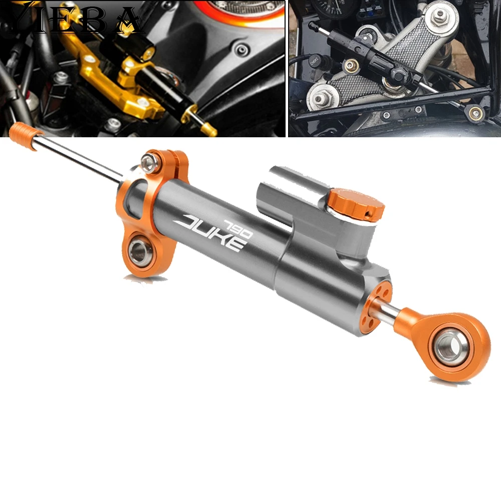

Motorcycle Damper Steering Stabilize Safety Control Bracket Mount kit CNC Motorbike For KTM 790DUKE 790 Duke With 790 DUKE LOGO