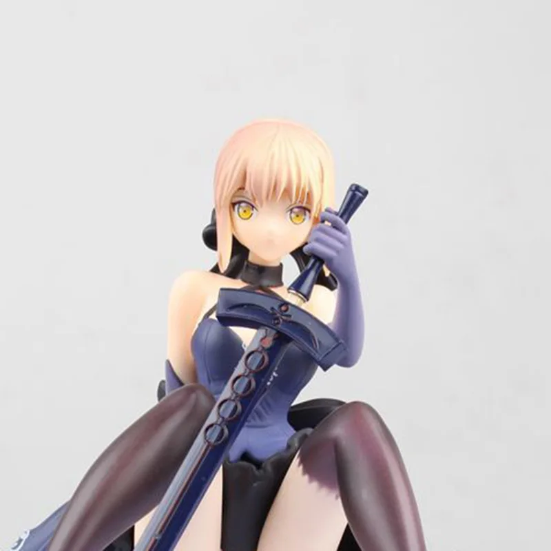 Фигурка Девочки 15 см сидящая Arturia Pendragon саблей аниме экшн-фигурка игрушки судьба