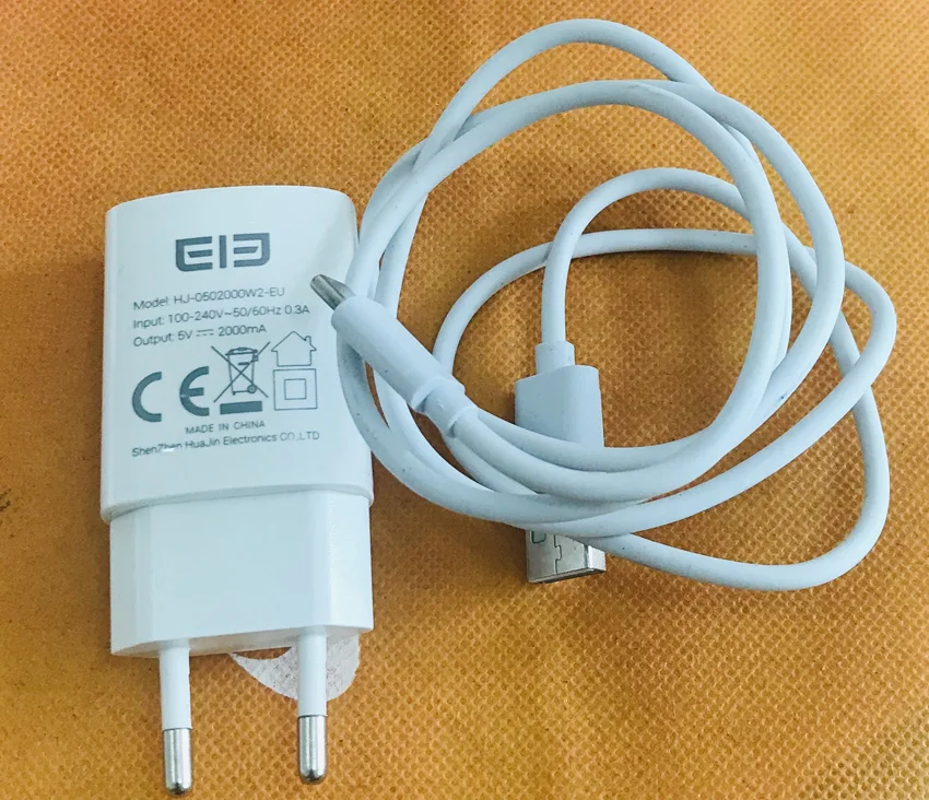 Оригинальный штекер зарядного устройства + кабель type C для Elephone U Pro E9003