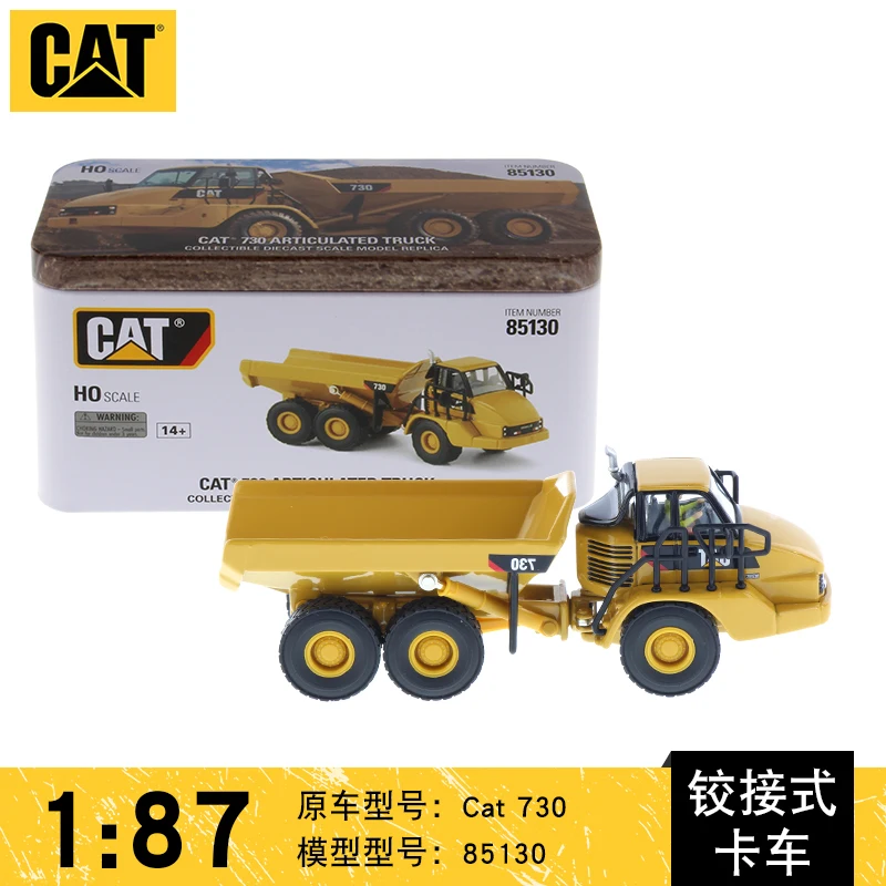 CAT 1/87 Игрушечный Грузовик модель гусеничного сплава технический грузовик модель украшения автомобиля