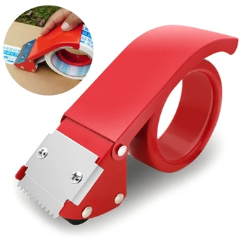 

Sealing Packer Tape Dispenser Packaging Parcel 60mm Width Roller Cutter Holder Manual Packing Machine