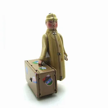 

COMPUDA Tinplate Nostalgic Clockwork Toy Photography Prop Personality Decoration