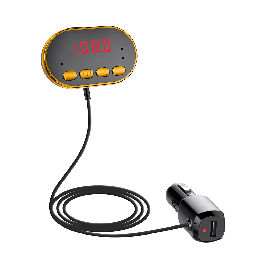Q16 Bluetooth FM передатчик Bluetooth адаптер авто радио передатчик, 2-Порты и разъёмы USB Ladeger? t mit QC3.0
