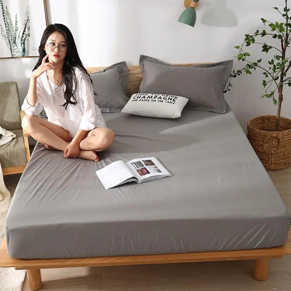 20194474 Скандинавский INS геометрический принт водостойкая Простыня(с резинкой) кровать матрас защитный чехол полиэфирные наволочки - Цвет: 20194474