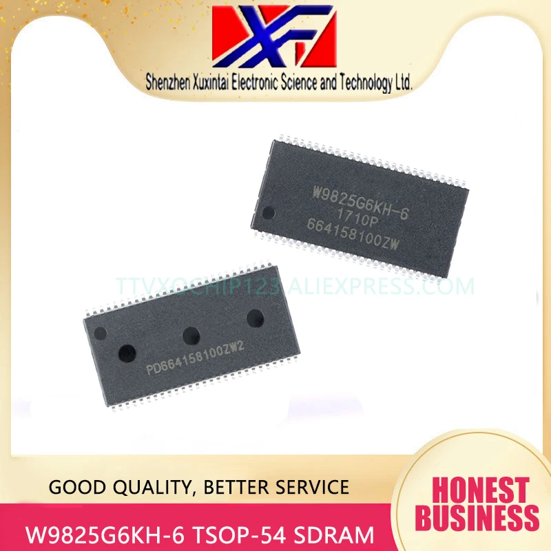 10 шт./лот W9825G6KH-6 W9825G6KH W9825G6 DRAM Memory IC 256Mb (16M x 16) | Обустройство дома