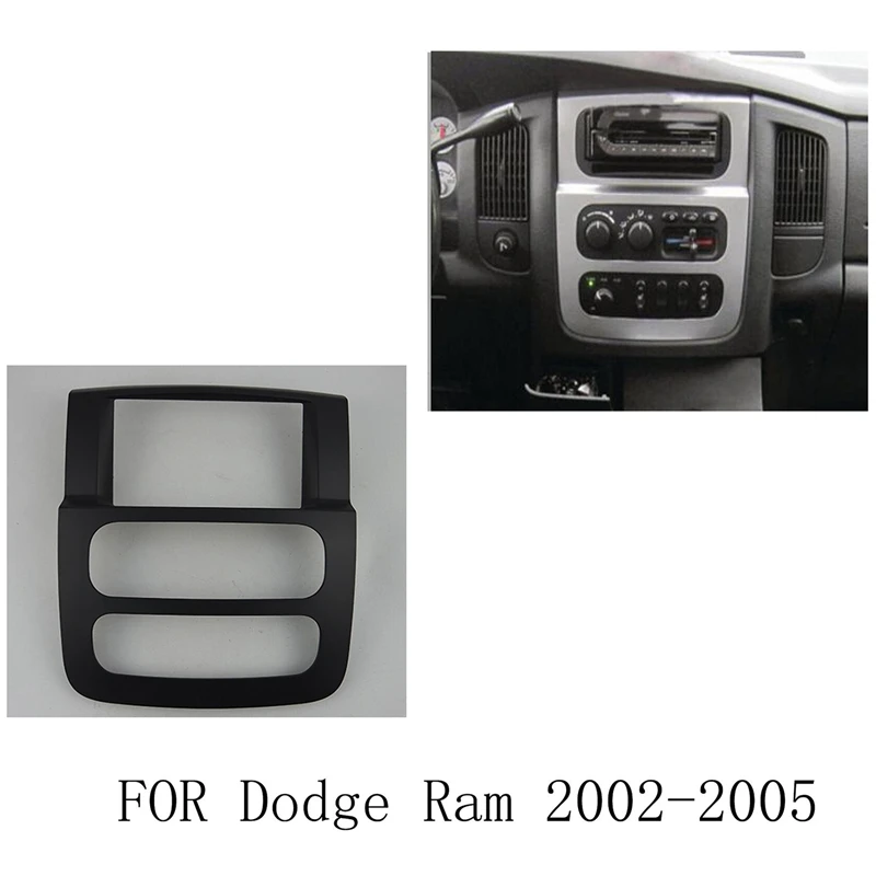 Двойной Din стерео установка высокого класса Dash комплект для 2002-2005 Dodge Ram грузовик автомобильные аксессуары