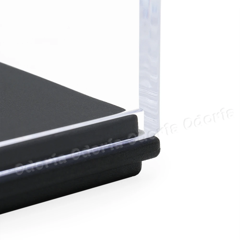 Odoria акриловый/пластиковый чехол для дисплея 10 см H Perspex прозрачная Пылезащитная защита УФ для экшн-моделей коллекционные вещи
