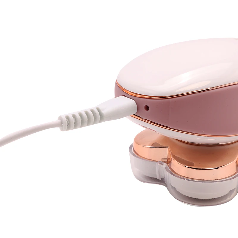 Usb Перезаряжаемый Эпилятор Женская бритва с четырьмя головками роторная бритва 360 градусов электрический эпилятор