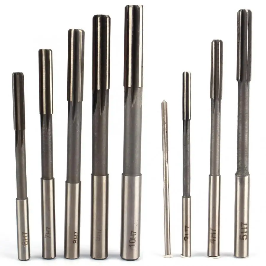 Precision HSS Straight Shank Chucking Reamer Milling Cutter Tool