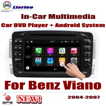 

Car Radio DVD Player GPS Navigation For Mercedes Benz Viano 2004-2007 Android HD System Audio Video Stereo In Dash Head Unit