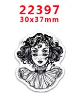 22397 30 шт hollaween характер плоское украшение из смолы PR 22364 - Цвет: 22397