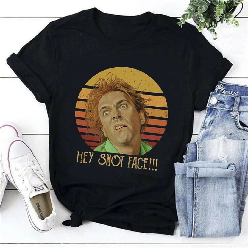 Хей СНО лицо падение мертвых Фреда футболка черный хлопок для мужчин Supplier Us