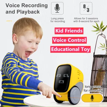 

Educational Robot Toy Smart Robot Touch Gesture Control robot Voice Interaction Facial Expression Robot Voice Control Kid gift