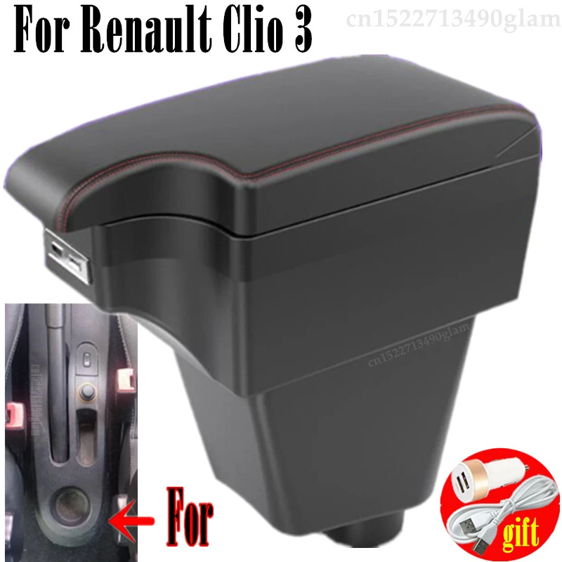 renault clio 3 captur kol dayama kutusu evrensel araba merkezi konsol modifikasyon aksesuarlari cift yukseltilmis usb armrests aliexpress