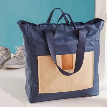 

2019 Reusable Large Trolley Clip-To-Cart Grocery Folding Shopping Bags Portable Bag Foldable Tote Handbags
