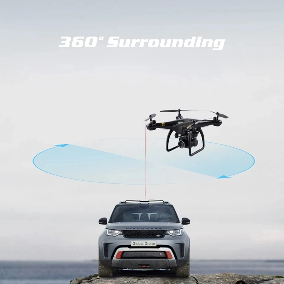 Глобальный дрон GPS с дистанционным управлением камерой HD RC квадрокоптер