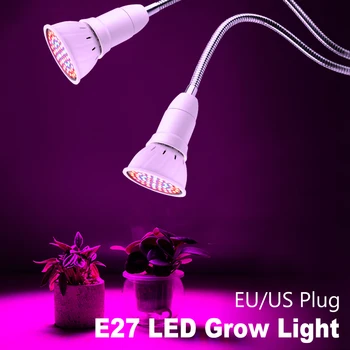 

Growing LED Full Spectrum Light 3W 5W 7W 15W 20W E27 LED Grow Bulb LED Phyto Lamp Flower Seeds Hydroponic Tent Plant Light Bulb