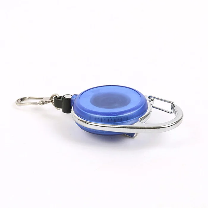 Hanging Button Retractable Buckle 1 M Measuring Tape Measure Fishing Tool Fishing Gear Small Accessories One-piece Set