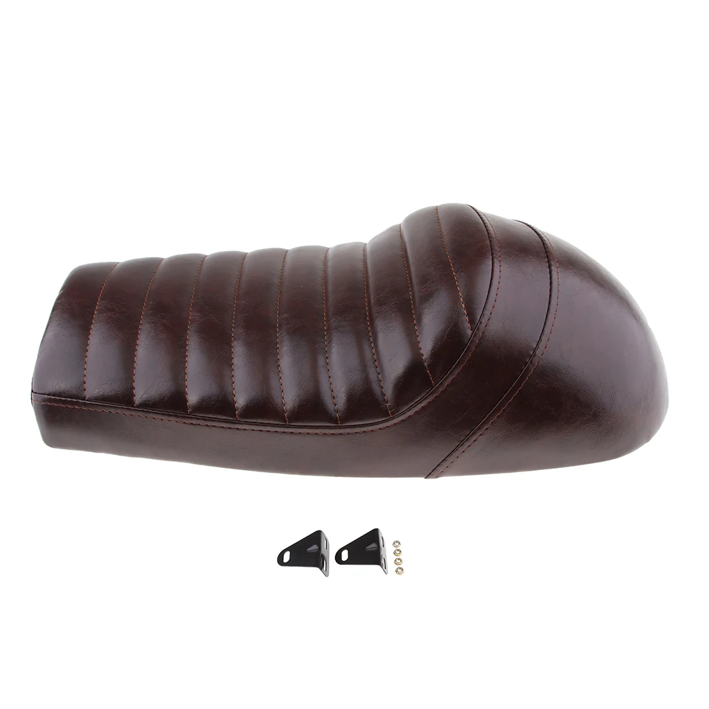 Motorcycle Hump Style Cafe Racer Vintage Seat Motorbike Cushion 53cm
