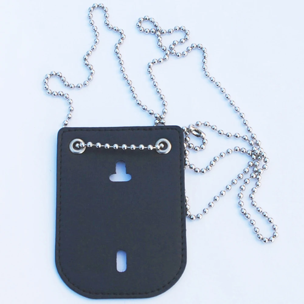 

Американский полицейский Стиль Универсальный Овальный полицейский значок клип/Шея вешалка комбо W/цепь