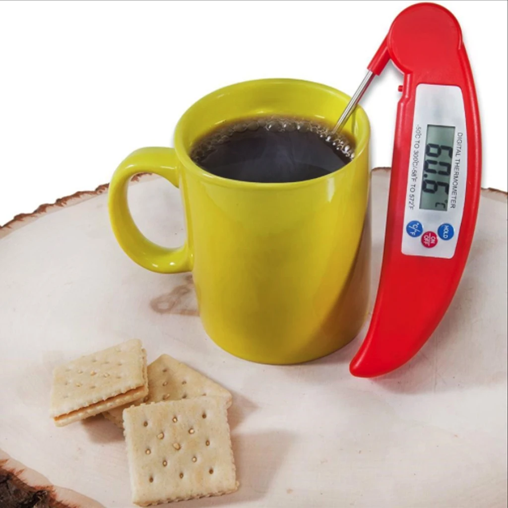 

Foldable Kitchen Digital Probe Food Thermometer milk BBQ Meat Oven Kitchen Thermometer Cooking Water Oil Tools Kitchen Utensil