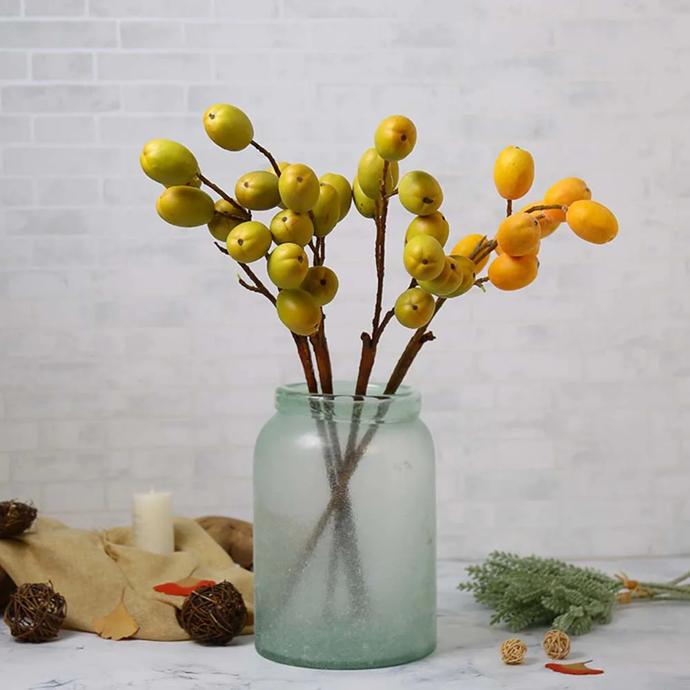 

Living Room Flower Arrangement Fake Fruit Bonsai High-end Artificial Flower Simulation Plant Living Room Bedroom Decoration