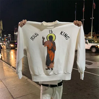 

Kanye West Jesus Is King Chicago Limited West Sunday Service Holy Spirit Hoodie Men Women Jesus Is King Sweatshirts Pullover