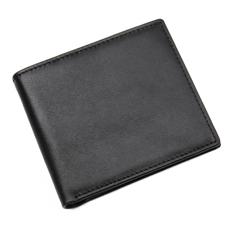 MAHEU Lastest дизайнерские мужские кошельки rfid из натуральной кожи тонкий кошелек с карманом для монет 2 складки черный деловой дорожный кошелек