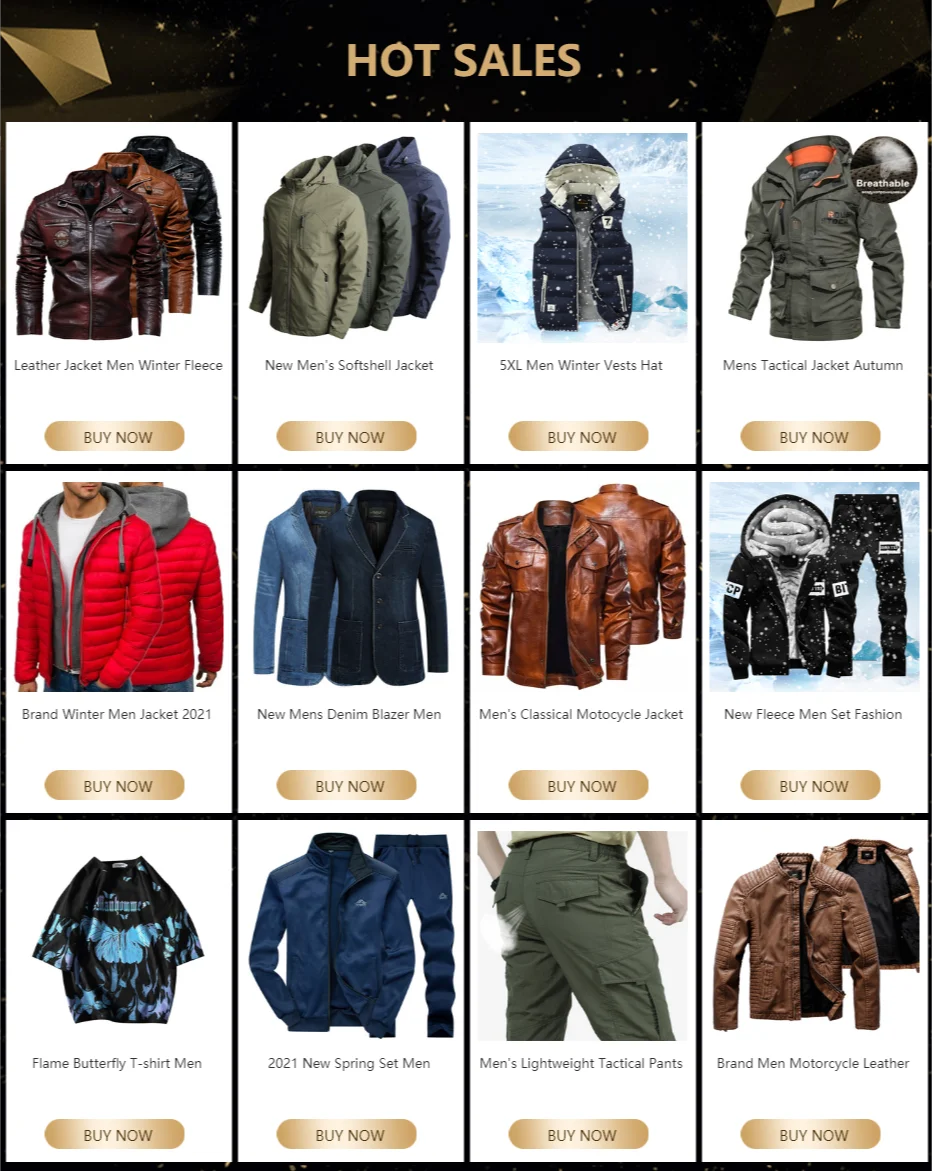 men jacket type