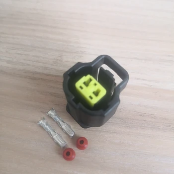 

5/10/20/50/100pcs/lot 2 Pin 2 Way Water Temp Sensor Connector Plug Clip Kit For Toyota Lexus 90980-11062 1-178392-4