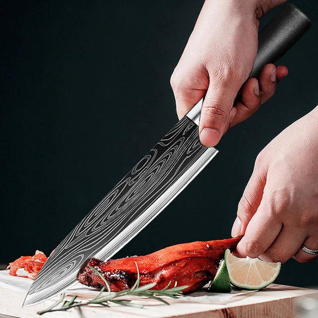 8 Chef Knife, Professional Stainless Steel Kitchen Cooking Knife