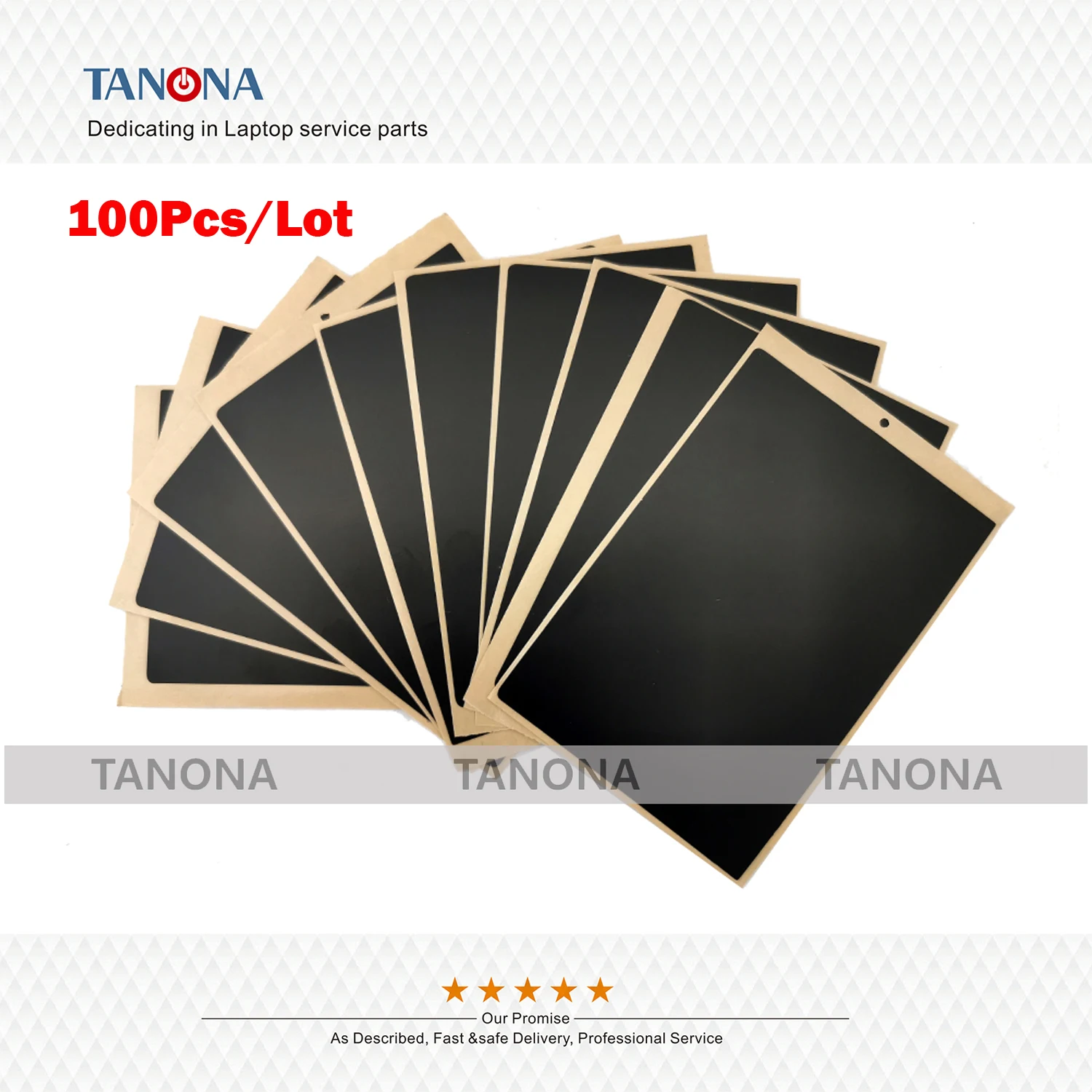 100Pcs New Aftermarket for Lenovo Thinkpad T470 T480 T490 T570 T580 T590 E480 E580 E590 Touchpad Trackpad Clickpad Sticker
