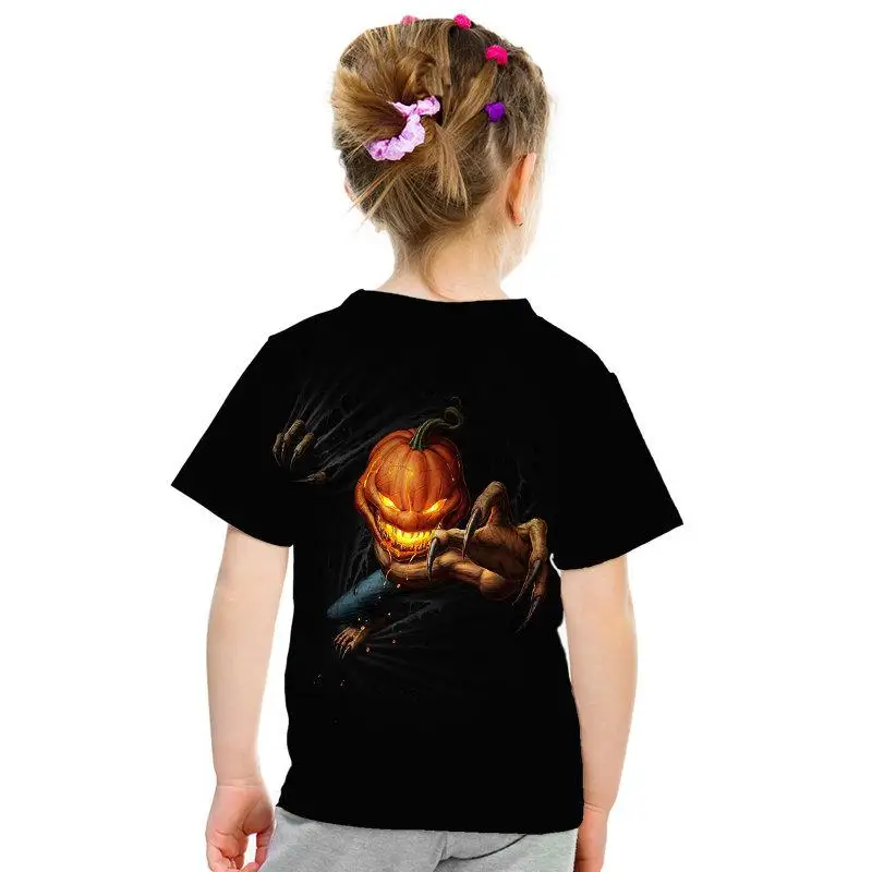Nuevo Shantou estilo gtico camiseta de los nios 3D impreso Taro nios Топы moda manga corta verano calle ropa de los nios