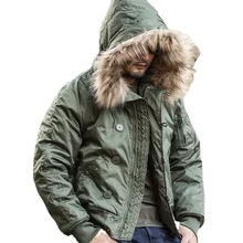 

Winter New Mens Parkas Hooded Warm Overcoat for Men Thincked Jecked for Men