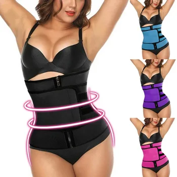 

Waist Trainer Latex Shapewear Slimming Belt Waist Cincher Body Shaper Girdle Workout Tummy Control for Women 2020