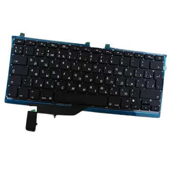 

New Russian Keyboard for Apple MacBook Pro 15" a1398 mc975 mc983 Black Frame