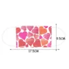 10PCS Adult Mask Valentine's Day Disposable Face Mask Sweet Heart Print Couple Breathable Three-layer Lover Mask mascarillas 6