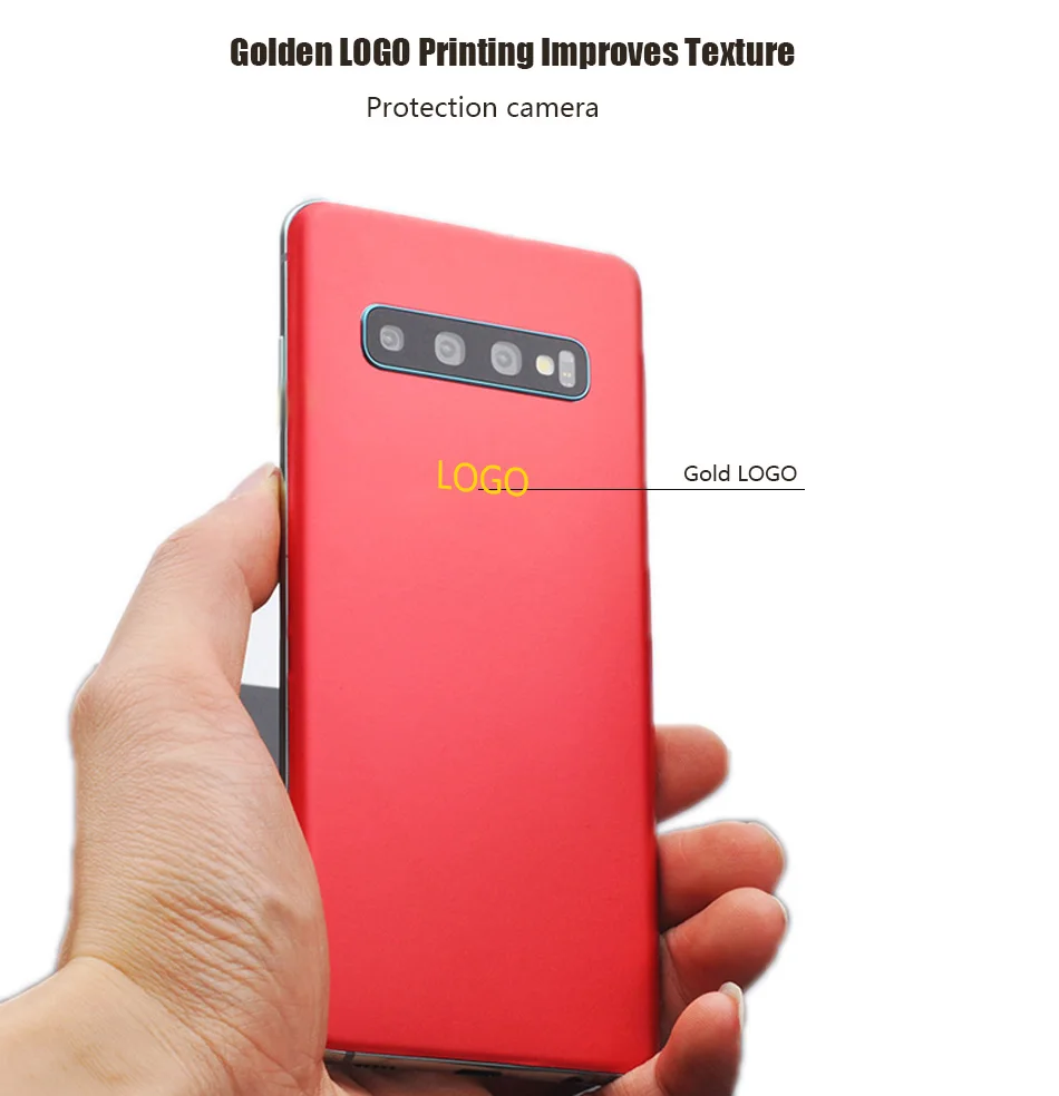 Ледяная пленка задняя наклейка чехол для телефона samsung S10 S9 Plus Note 8 тонкий устойчивый к царапинам защитный чехол сплошной цвет декоративная наклейка