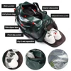 Gym Bag Leather Duffle Shoulder Bags Shoe Compartment Waterproof Outdoor Travel Large Capacity Sport Fitness Handbag  X163D 6