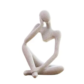 

Nordic Abstract Characters Retro Crafts Decorationmodern Minimalist Living Room Office Wine Cabinet Model