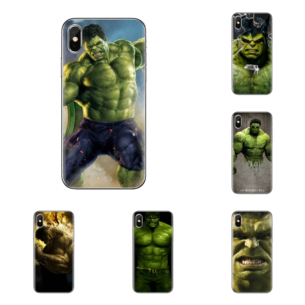 Марвел Халк Crazy гиганты Роберта Брюса для iPhone XS Max XR X 4 4S 5 5S 5C SE 6 6S 7 8 плюс samsung Galaxy J1 J3