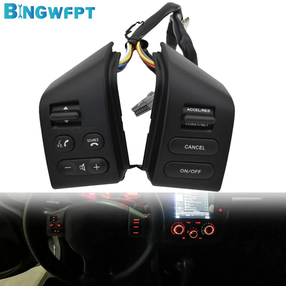 High Quality Left+Right Volume Phone Button Switch Steering Wheel