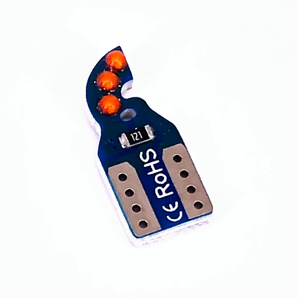 100PCS 2021 ֽ W5W Led T10 ڵ  COB 6000K ڵ ڵ ȣ   б DRL  Ÿ 12V