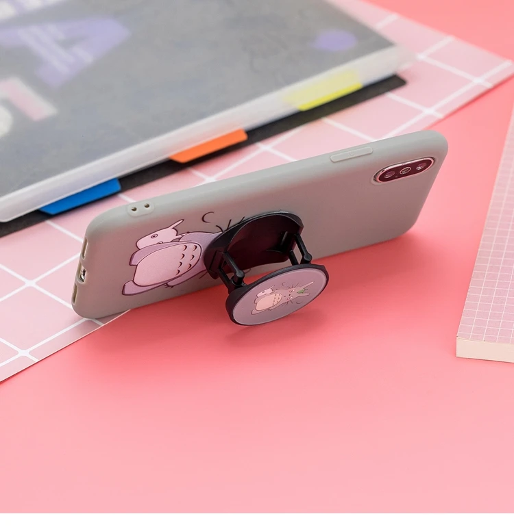 Чехол для Xiaomi Redmi Note 5 6 Pro K20, милая складывающаяся подставка, чехол-держатель для Red mi 7A 6A 7 mi 9T Pocophone F1, мягкий чехол из ТПУ
