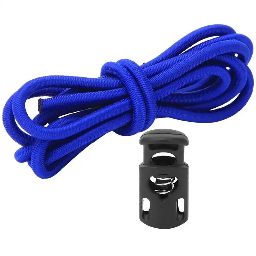 2pcs Adjustable Swim Goggles Strap Elastic Strap Bungee Shock Rope & Cord Lock Stopper for Swim Googles/ Dive Mask