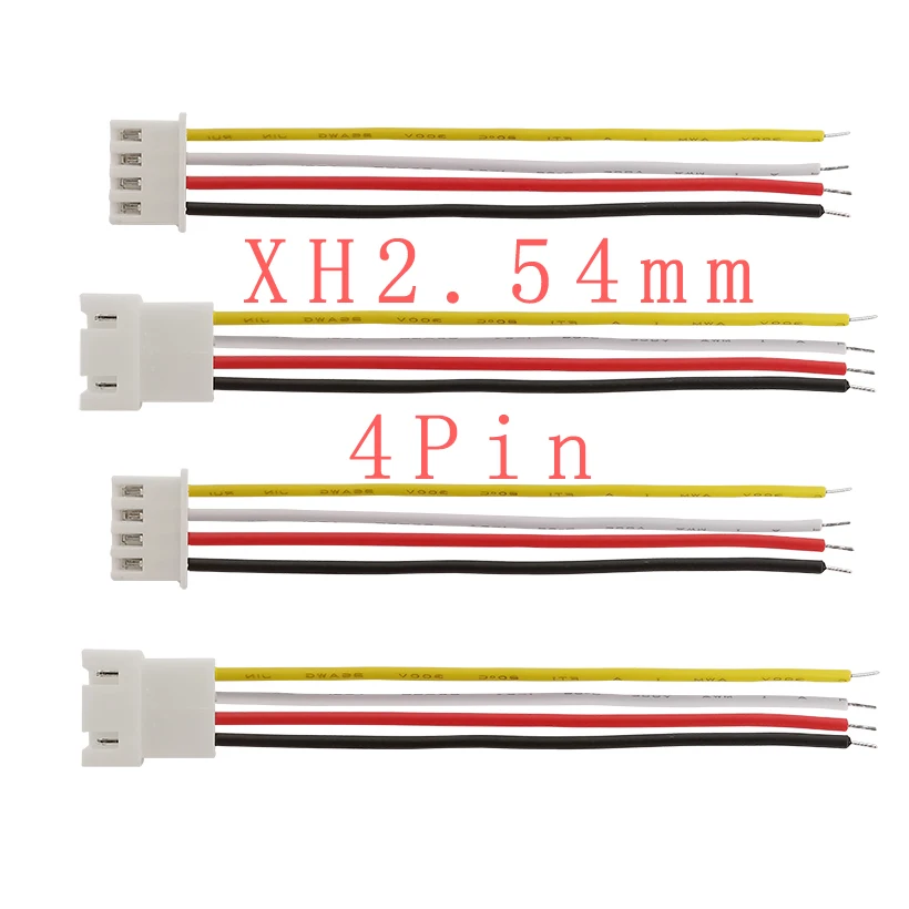Штепсельная Вилка 26AWG 20 см 4 контакта JST XH2.54 2 54 мм | Строительство и ремонт