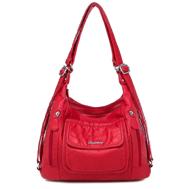 Handbags Tote-Bag Large-Capacity High-Quality Women Female Soft Sac Casual New