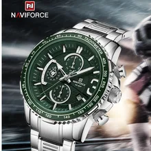 

NAVIFORCE LED Dual Disply Watch For Men Fashion luxyry Quartz Man Watches Military Sport Waterproof Male Clock Relogio Masculino