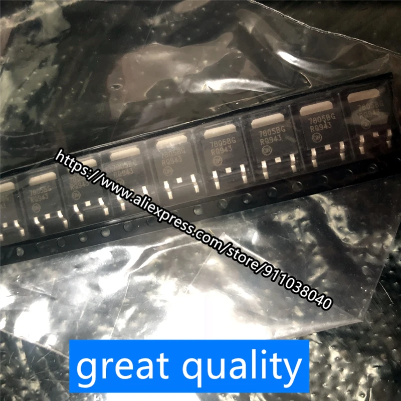 Линейный регулятор положительного выхода MC7805BDTRKG TO-252-2 5V/1A 10 шт./лот | Электронные